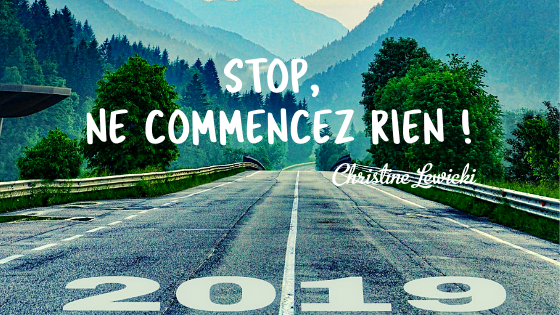 Stop ne commencez rien ! Brouillon