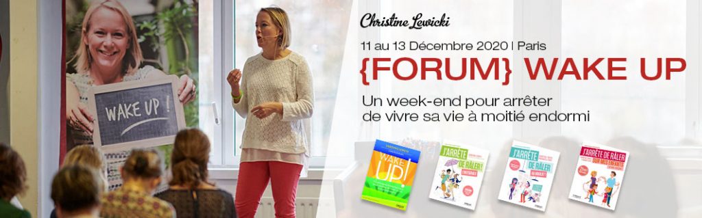 Forum Wake Up, Developpement Personnel, Christine Lewicki