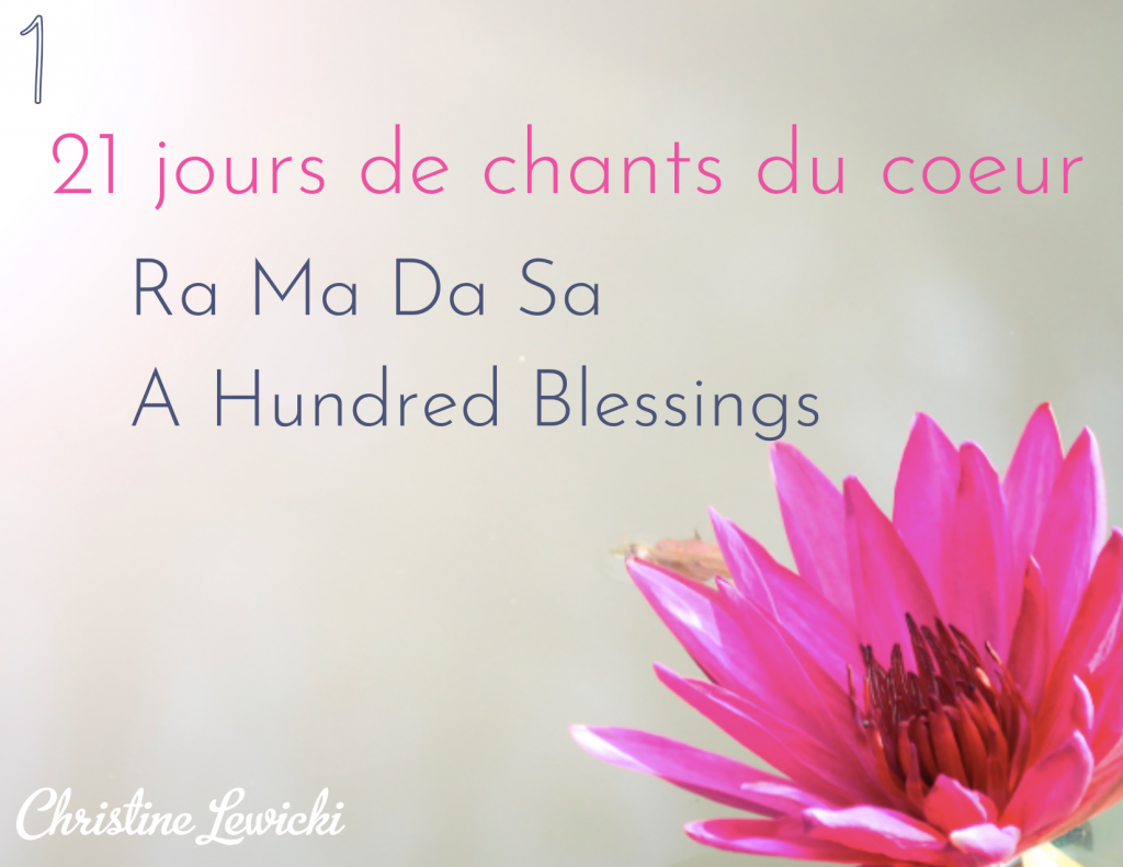 Ra Ma Da Sa Sa Say So Hung - a hundred blessings